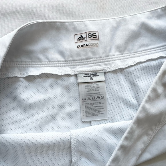 Adidas Light Grey Tennis Skirt Size 8 - Picture 6 of 6